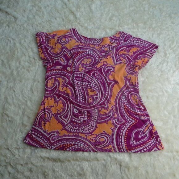 Tommy Hilfiger Ameba Design Blouse Medium - Picture 2 of 3